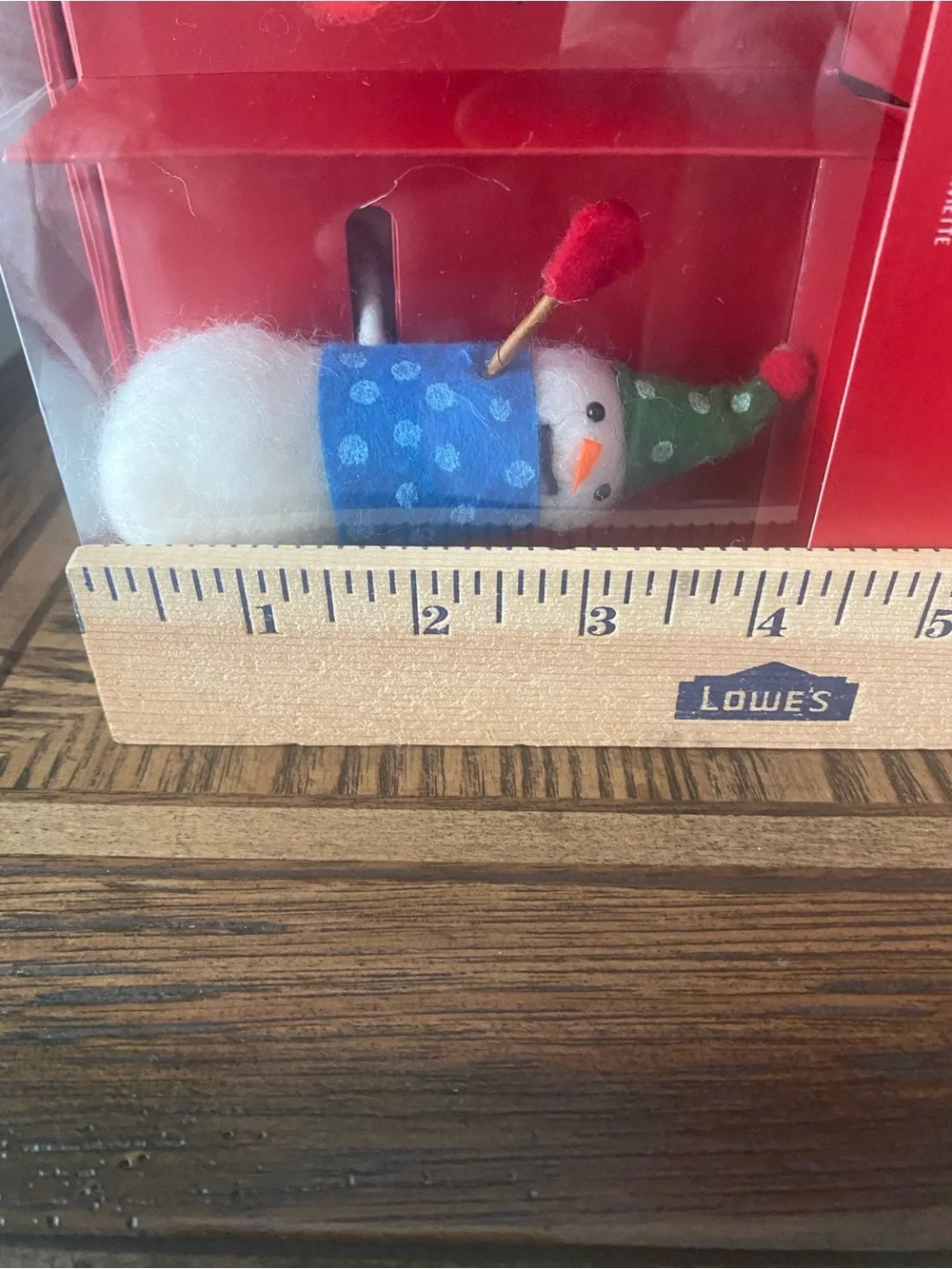 Williams Sonoma Felt Snowmen Set of Four NWT